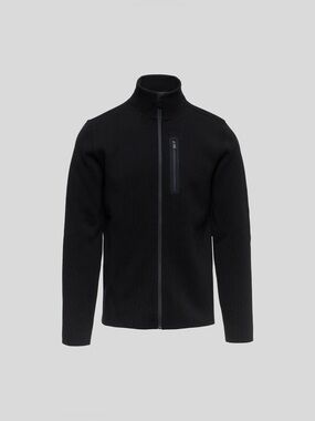 Aztech Mountain Matterhorn Full Zip Sweater - M Water Repellent Wool Apres Ski
